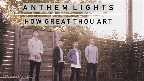 Anthem Lights How Great Your Nature Shines Through!