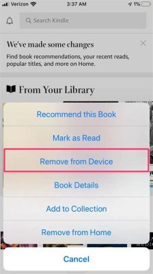 how to delete kindle books that you no longer want