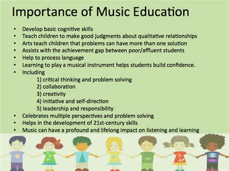 how to teach music and the importance of music in education