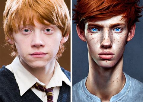 what does harry potter look like in the books and how does his appearance change over time?