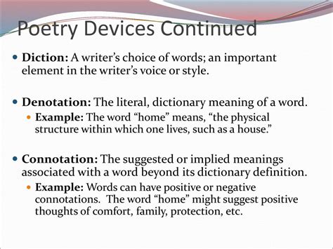 what is connotation in poetry what does it mean to imbue words with layers of meaning