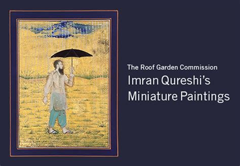 what themes can be found in the art of imran qureshi's?