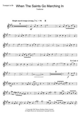 When the Saints Go Marching in Trombone Sheet Music: A Journey Through the Fusion of Rhythm and Harmony